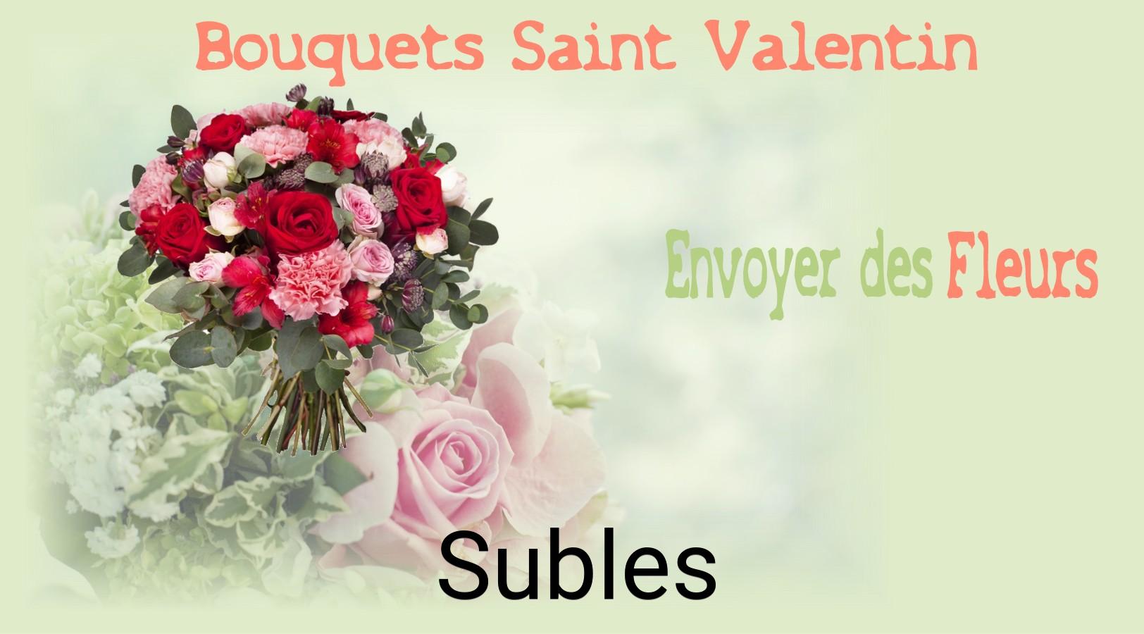 Roses de Saint-Valentin livrées à Subles